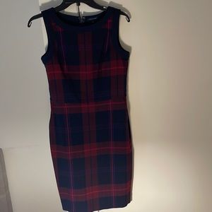 Tommy Hilfiger sleeveless plaid dress
